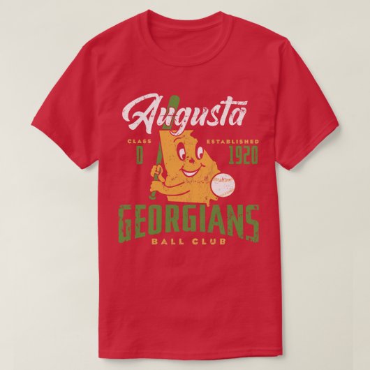 Augusta Georgians Honkbal T-shirt (Design voorkant)