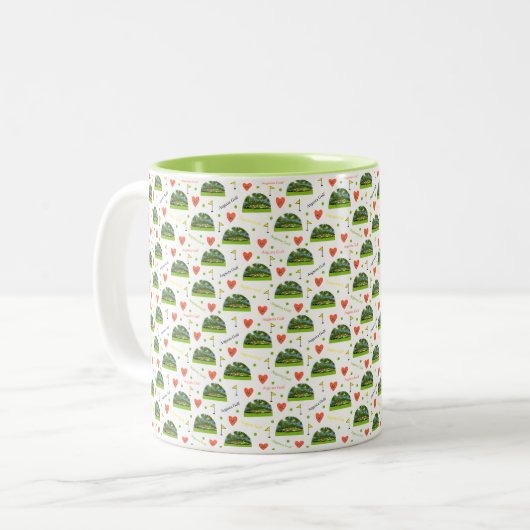 Augusta Golf 12th Hole Mug (Devant gauche)