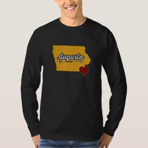 Augusta IOWA IA USA Leuke Souvenir Merchandise A T-shirt