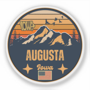 Augusta, Iowa, Verenigde Staten Sticker