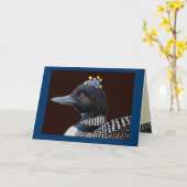 Augusta la carte de voeux de huard (Fleur jaune)