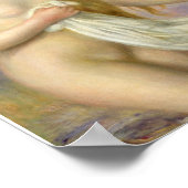 Auguste Renoir - Bather with Long Hair Poster (Hoek)