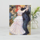 Auguste Renoir - Dance at Bougival Kaart (Staand voorkant)