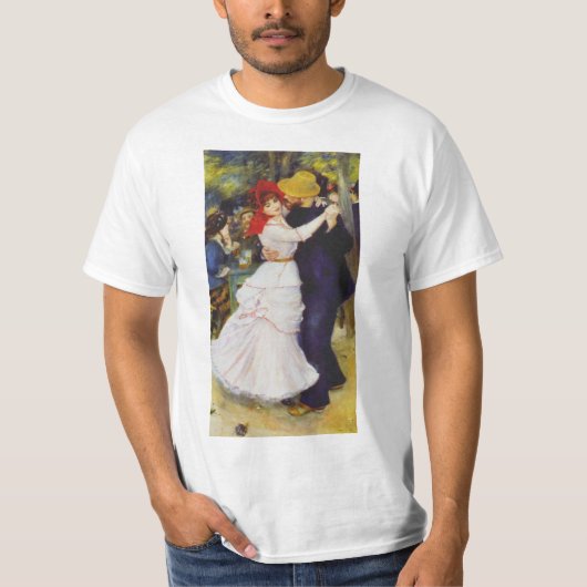 Auguste renoir - dance at Bougival T-shirt (Voorkant)