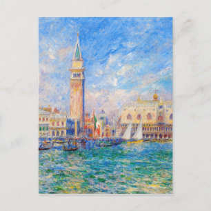 Auguste Renoir - het Doges Palace Venice Briefkaart