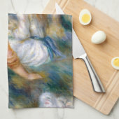 Auguste Renoir in de weide Theedoek (Quarter Fold)