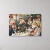 Auguste Renoir - Luncheon of the Boating Party Canvas Afdruk (Voorkant)