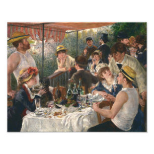 Auguste Renoir - Luncheon of the Boating Party Foto Afdruk