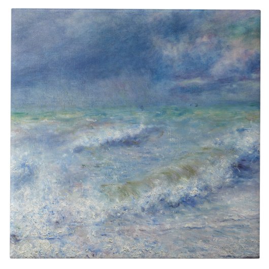 Auguste Renoir - Seascape Tegeltje (Voorkant)