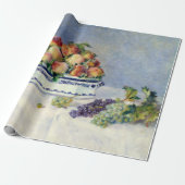 Auguste Renoir Stilleven met perziken en druiven Cadeaupapier (Uitgerold)