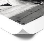 Auguste Rodin in in zijn studio in Parijs Poster (Hoek)