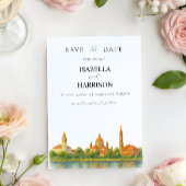 Augustine Skyline Save the Date-sjabloon Kaart