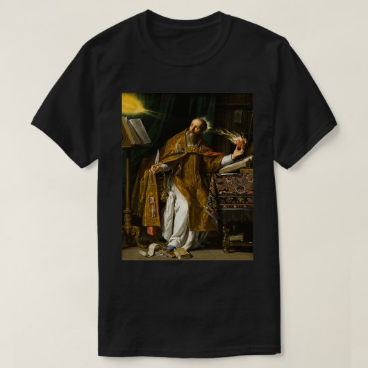 Augustinus van Hippo T T-shirt (Design voorkant)