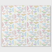 Augustus, 15-jarige cadeaupapier (Vlak)