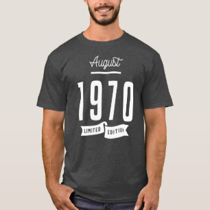 augustus 1970 t-shirt