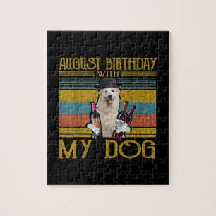 Augustus 2020 met mijn Grote Pyreneeën Dog Legpuzzel