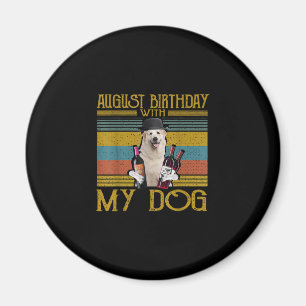 Augustus 2020 met mijn Grote Pyreneeën Dog Magneet