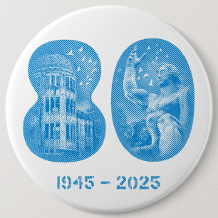 Augustus 5 NYC-evenement 2025 Knop - Kolossaal 6 i Ronde Button 6,0 Cm