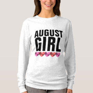 AUGUSTUS BIRTHDAY GIRL T-Shirts T - shirts