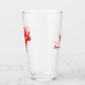 Augustus geboortebloem Rode klaproos Waterverf Blo Glas (Links)