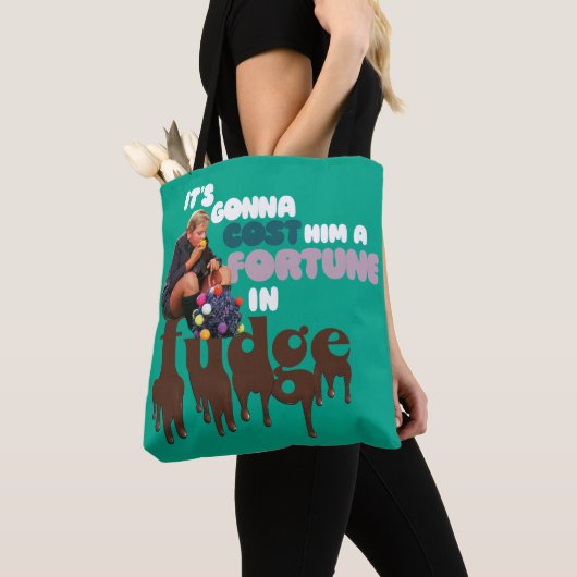 Augustus Gloop - Een fortuin in Fudge Draagtas (Dichtbij)