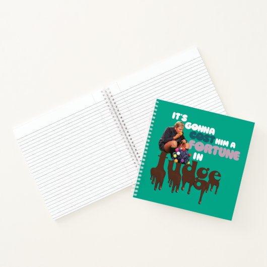 Augustus Gloop - Een fortuin in Fudge Notitieboek (Binnen)