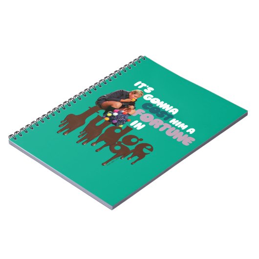 Augustus Gloop - Een fortuin in Fudge Notitieboek (Linkerzijde)