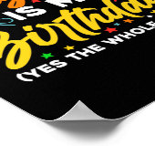 Augustus is mijn geboorte de hele maand augustus poster (Hoek)