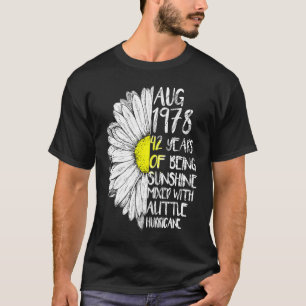 AUGUSTUS-meisje, gemaakt in 1978 42e Zonnehevige o T-shirt