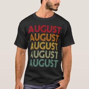 Augustus Retro Name Humor Nickname T-shirt