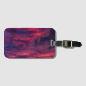 augustus rood bagagelabel (Voorkant (horizontaal))