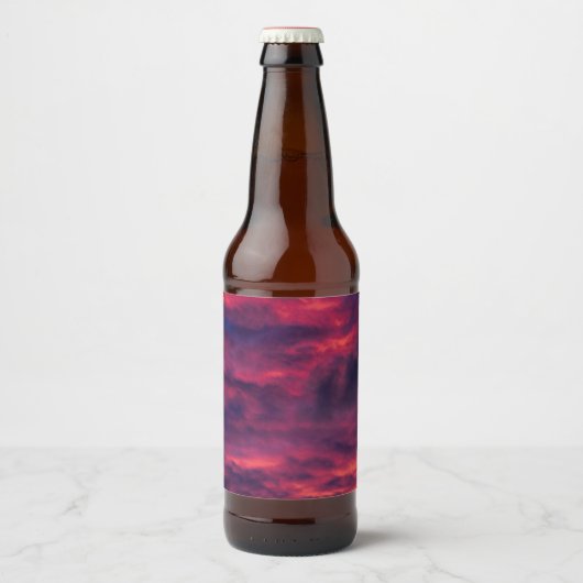 augustus rood bier etiket (Voorkant)
