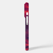 augustus rood Case-Mate iPhone case (Achterkant / Links)