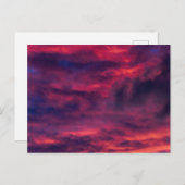 augustus rood feestdagenkaart (Voorkant / Achterkant)