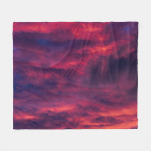 augustus rood fleece deken