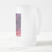 augustus rood matglas bierpul (Voorkant rechts)