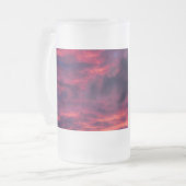 augustus rood matglas bierpul (Voorkant links)