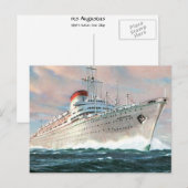 Augustus van de Italiaanse lijn Briefkaart (Voorkant / Achterkant)