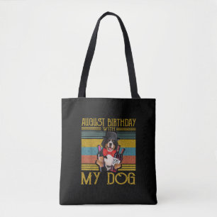 Augustus verjaardag met mijn Bemese berg hond 2020 Draagtas