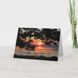 Augustus zonsopgang bij Nelson Park Kaart