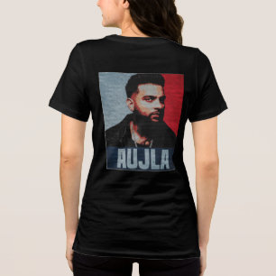 AUJLA Grafische T-shirt Punjabi Muziek Fan T-Shi