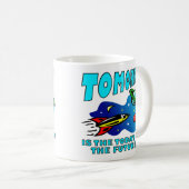 Aujourd'Hui De L'Avenir Drôle Mug Science (Devant droit)