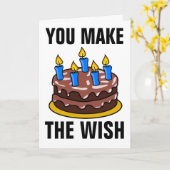 AUJOURD'HUI, DES CARTES D'ANNIVERSAIRE POUR LE MAR (Fleur jaune)