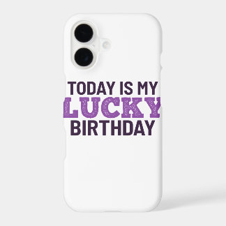 Aujourd'hui est mon anniversaire de chance
