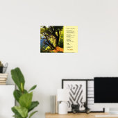 Aujourd'hui est un bon jour...Une affiche inspiran (Bureau à domicile)