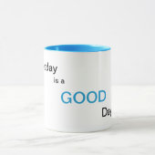 Aujourd'hui est une tasse de beau jour (Centre)