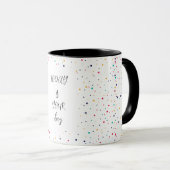aujourd'hui est votre jour dot dog mug (Devant droit)