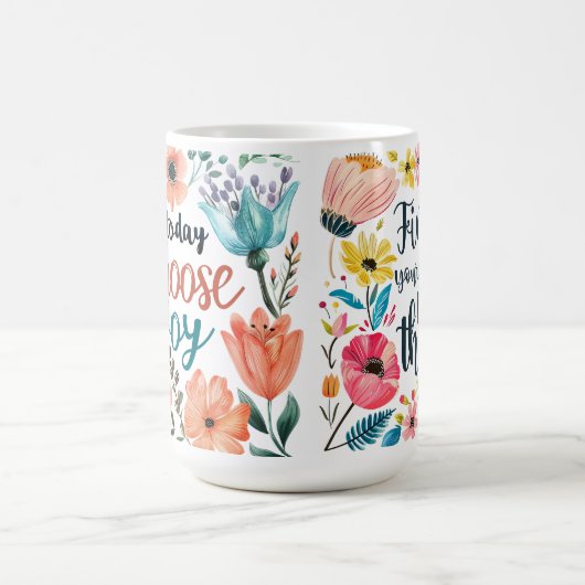Aujourd'hui je choisis Joy 15oz Mug (Centre)
