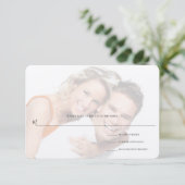 Aujourd'hui, je marie mon ami Mariage RSVP (Debout devant)