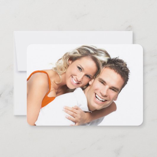 Aujourd'hui, je marie mon ami Mariage RSVP (Dos)